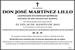 José Martínez Lillo